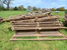 Quantity of sheep pens - wooden