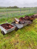 Barrows with contents