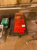 2 wheel trolley and pipe threaders