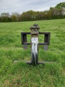 Cherry Products round bale grab, with Quicke brackets