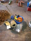 Motor and hydraulic pump