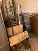 Work bench and glass