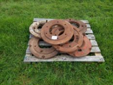 Tractor wheel weights