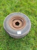 2 wheels and Good Year tyres - 7.50-16