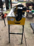 Tile cutter on stand