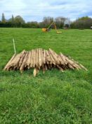 Quantity of fence posts