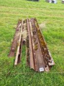 Quantity of concreting shutter boards