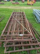 Quantity of metal gates