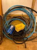 Quantity of plastic pipes