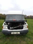 LDV Convoy Panel Van. Reg. R83 GMJ, 101,570 miles, spares and repairs
