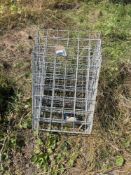 4No Galvanised hay racks