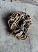 Quantity climbing ropes