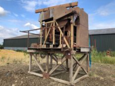 Turner seed dresser with various seives, 3ph