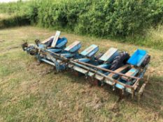Webb 6 row sugar beet drill