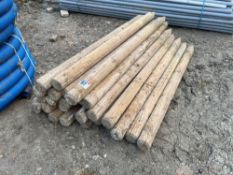 Quantity fence posts
