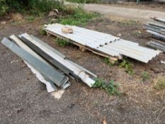 Quantity tin sheets and corners