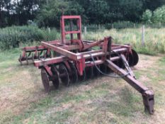 Set 8ft discs, trailed