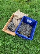 Quantity nails and screws