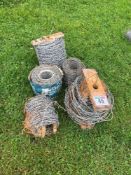 Quantity barbed wire