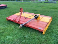 2017 Teagle Topper 8', optional offset mount, linkage mounted, PTO driven. Serial No: 6518 NB: Manua