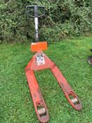 Rolatruc pedestrian pallet truck