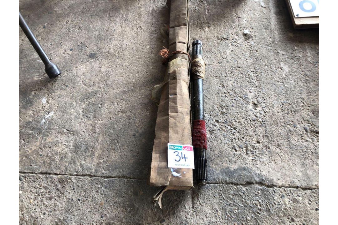 Massey Ferguson 300 Series 1000 speed PTO shaft