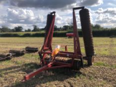 Vaderstad 6.2m Cambridge rolls, vertical folding, 16