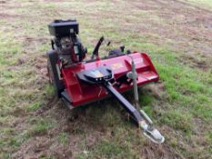 2019 Logic MFT 120 ATV flail mower, with Briggs & Stratton Vanguard engine, rear roller. Serial No: