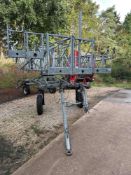 Briggs Irrigation boom 50m with sprinklers on the end, total coverage 72m