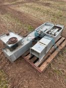 Quantity misc. grain elevator sections with motor