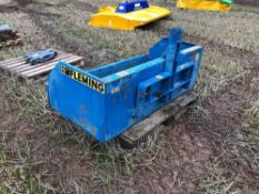 Fleming transport box, linkage mounted