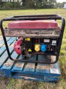 Del 3000 Gasoline generator. No VAT