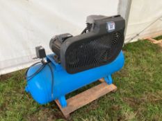 ABAC B5924/200 air compressor, 3 phase c/w 5.5hp engine