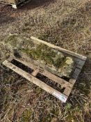 Staddle stone base. No VAT