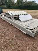 Quantity FC roof sheets and ridge tiles