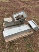 Quantity misc. grain elevator sections