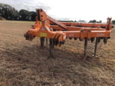 2011 Simba Flatliner 500 3m 3 leg subsoiler with DD ring packer. Model No: FL/3.0/3. Serial No: 1801