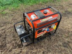 Kawaski GA3200 3kVA generator