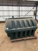 Green Plastic Oil Tank - (Lincolnshire)