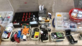 Qty Electrical Items, Terminals, Crimpers and Multimeters - (Norfolk)