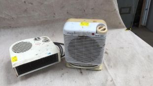 2No. Fan Heaters - (Norfolk)