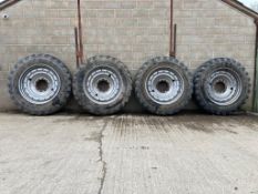 Set of VF380/85R38 Agrimax Spargo 161D on 10 Stud Fastrac Rims - (Shropshire)