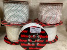 Marlow braided rope selection. - (Norfolk)
