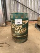 Drum Of Granville Anti-Freeze - (Lincolnshire)