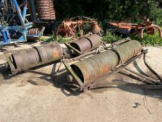 Dog & Two Pups Flat Rolls - (Norfolk)