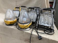 Qty. Misc. Floor Mounted Work Lights - (Norfolk)
