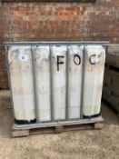 Water Tank On Metal Frame - (Lincolnshire)