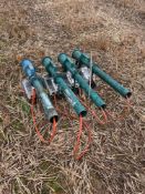 4No. Spalding Gas Guns / Bird Scarers
