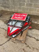 Qty Road Signs & Warning Signs