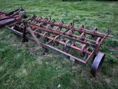 Massey Ferguson 3m Spring Tine Harrow, Three Point Linkage Mounted